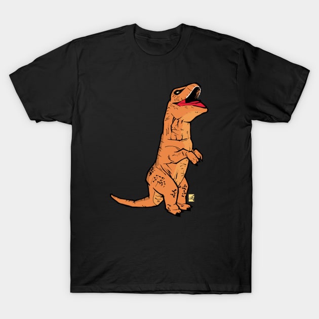 T-rex Halloween Costume T-Shirt by frankpepito